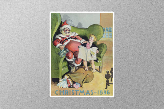 Wholesale Vintage Acrylic Christmas Sticker