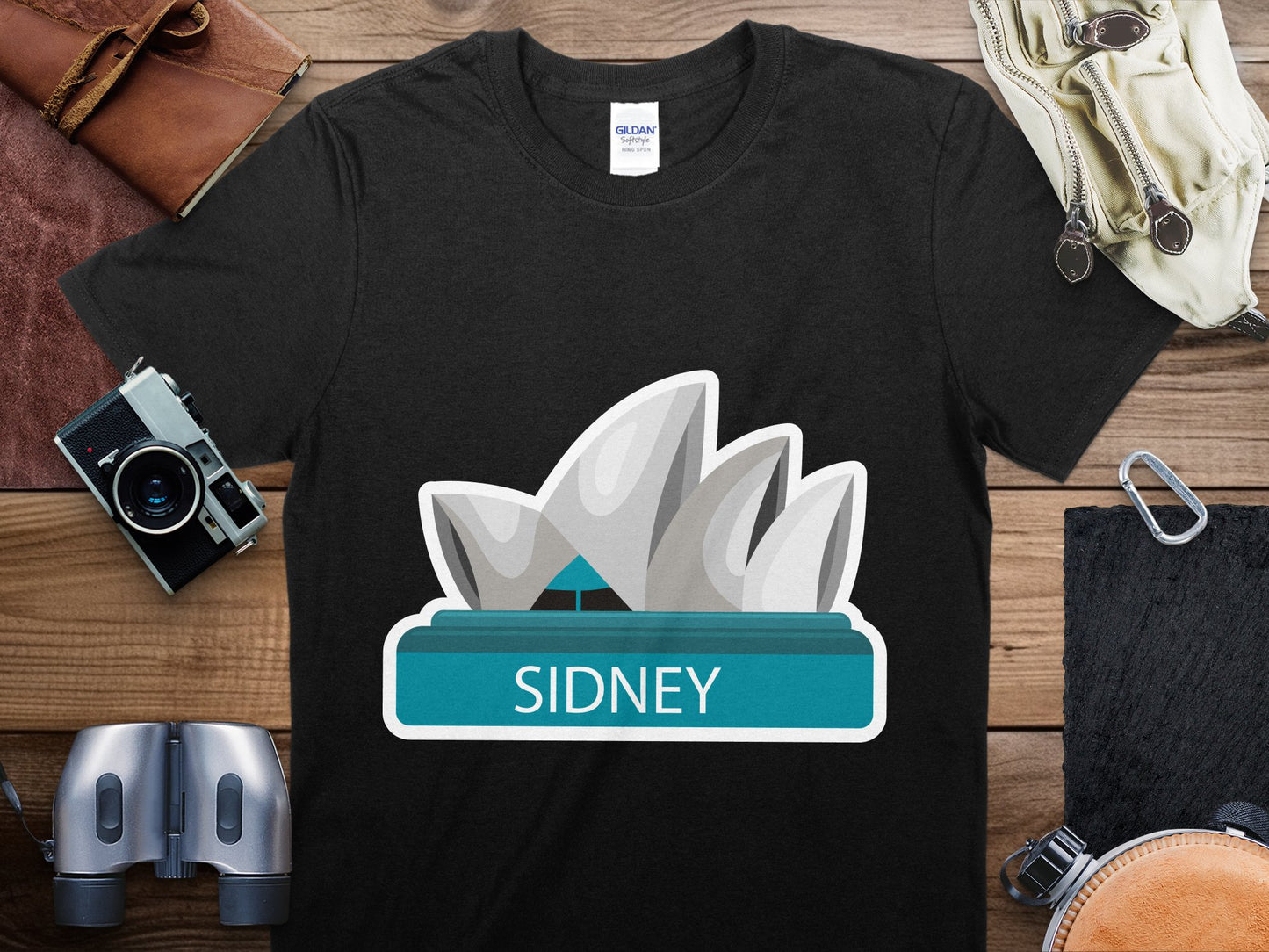 Sidney Travel T-Shirt, Sidney Shirt