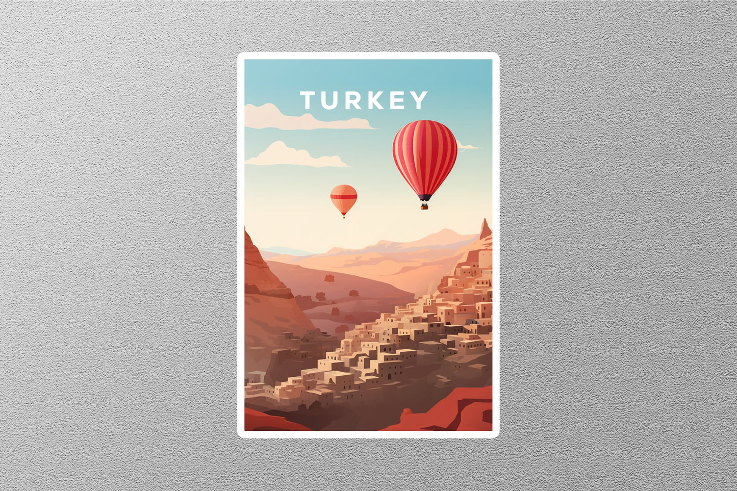 Wholesale Vintage Turkey Travel Sticker