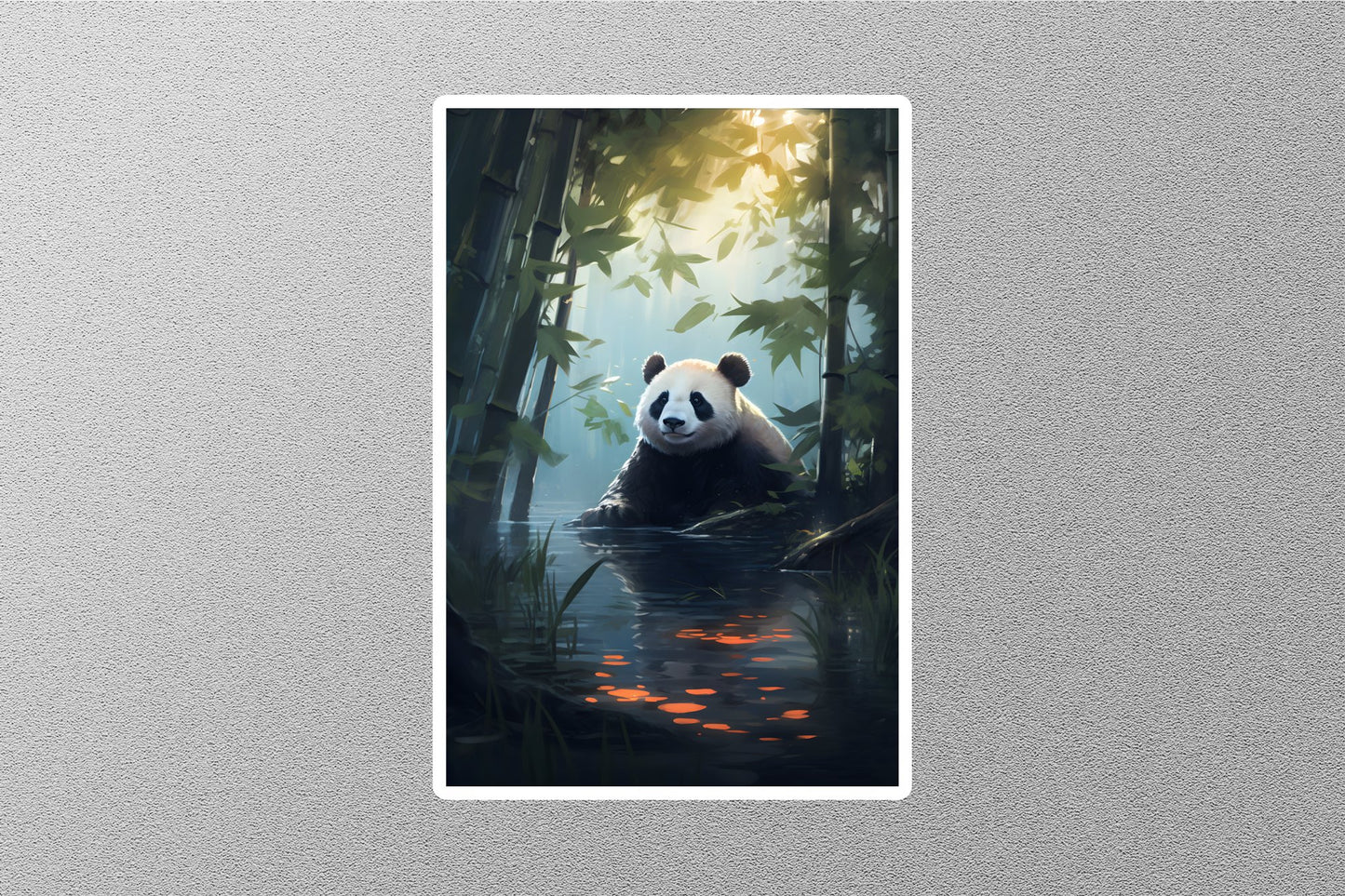 Wholesale Panda Travel Sticker