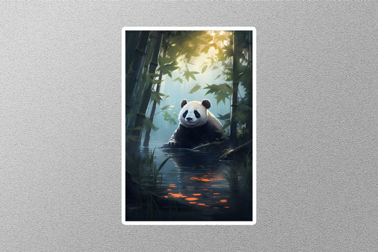 Wholesale Panda Travel Sticker