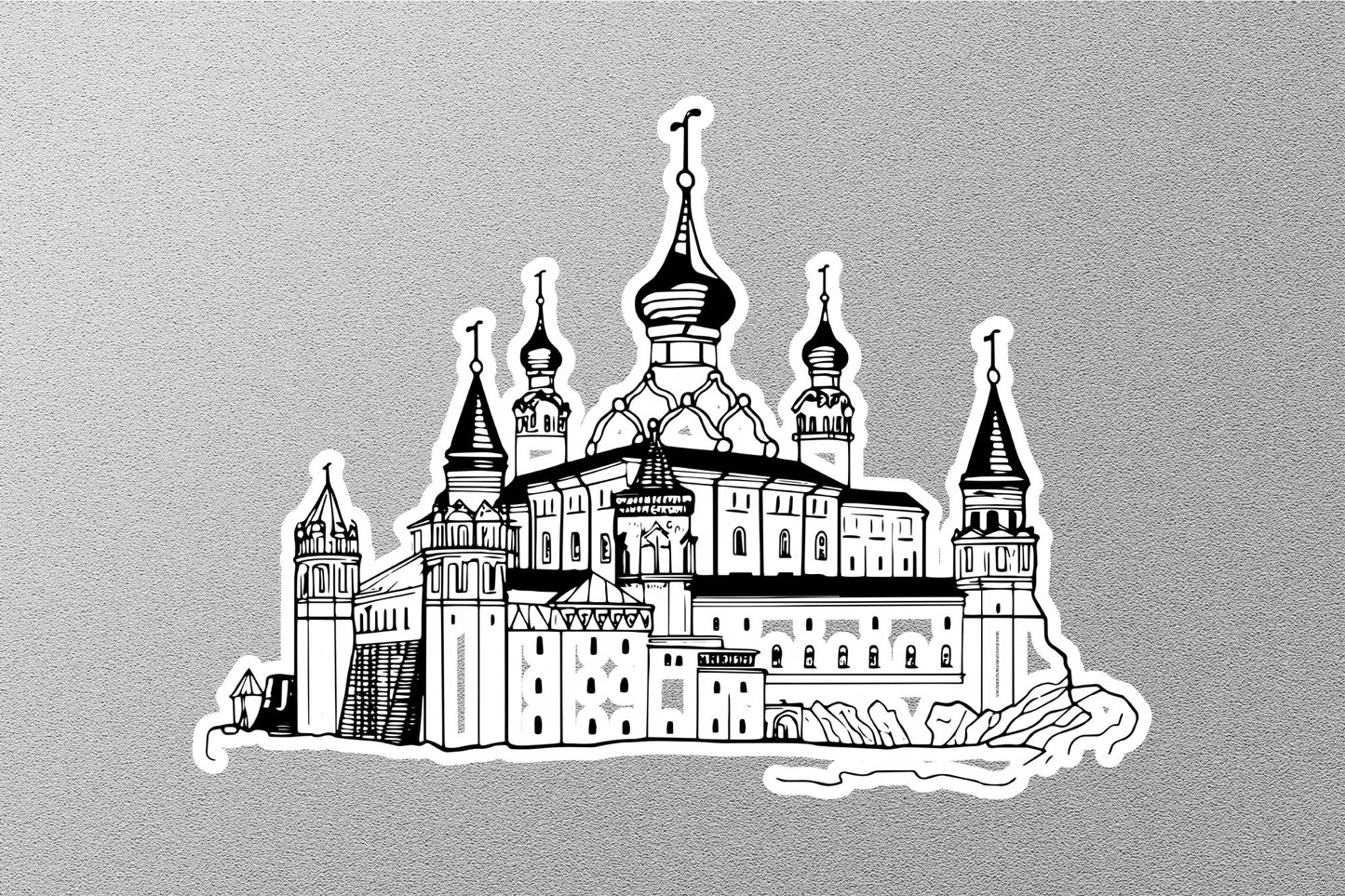 Wholesale Moscow Travel Sticker