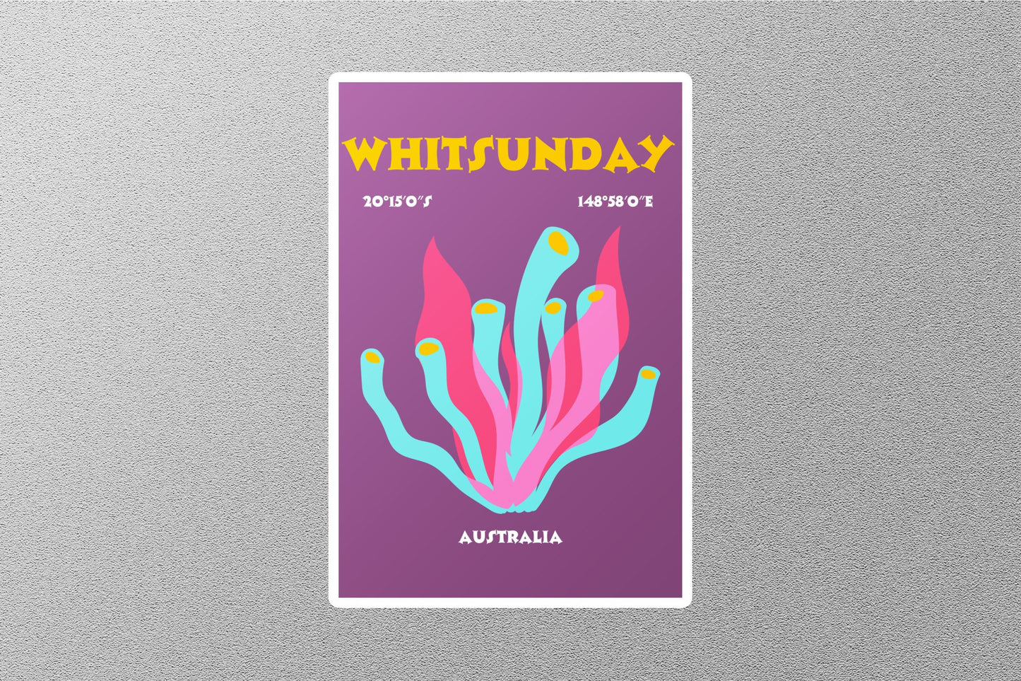 Wholesale Whit Sunday Australia Travel Sticker