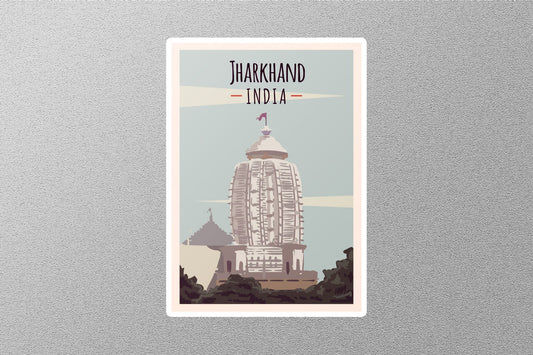 Wholesale Vintage Jharkhand India Travel Stickers