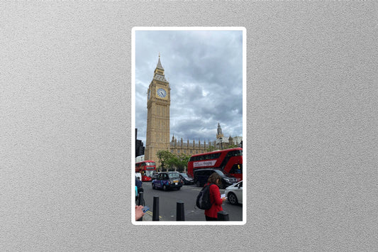 Big Ben Clock Tower London Travel Sticker