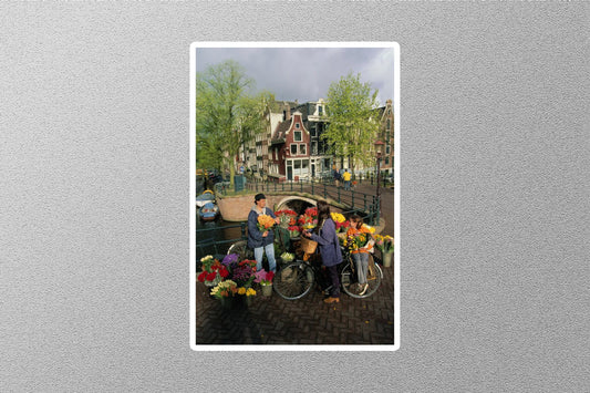 Amsterdam New Zealand Travel Sticker