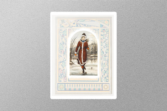 Wholesale Vintage FiorellaCA Christmas Sticker