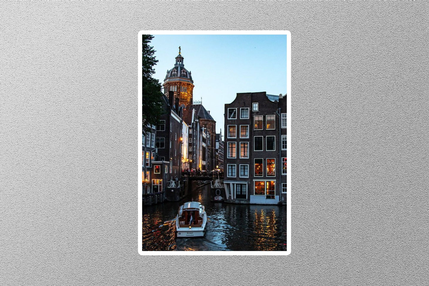 Amsterdam Travel Sticker