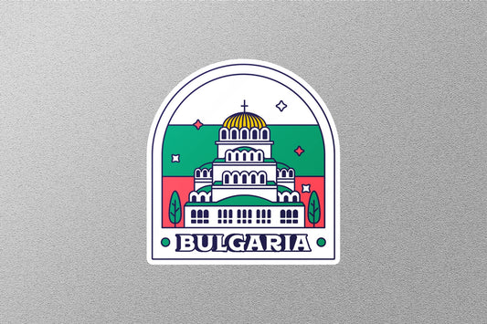 Wholesale Bulgaria Travel Sticker