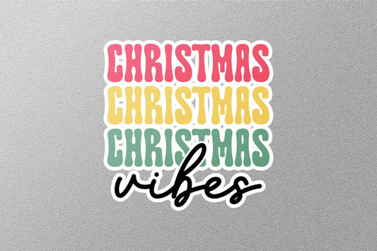 Christmas Vibes Sticker