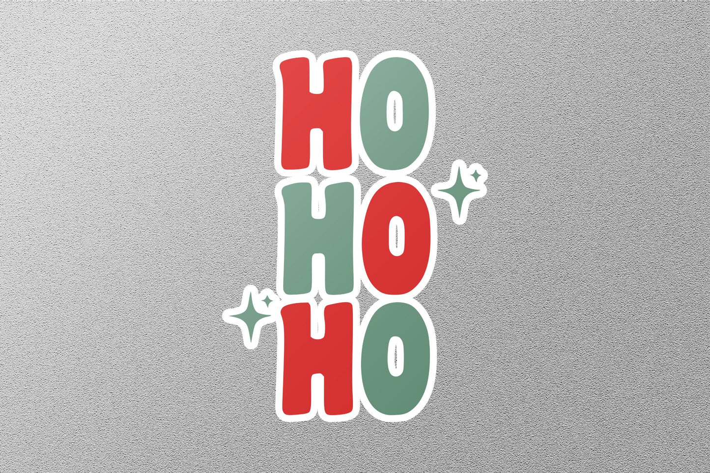 Ho-Ho-HO Christmas Sticker
