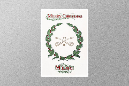Wholesale Vintage Holiday Candle Christmas Sticker