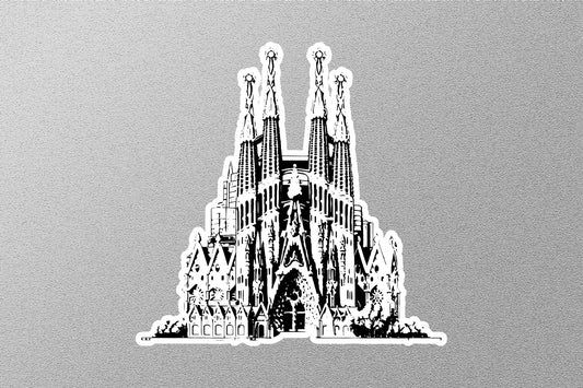 Wholesale Sagrada Familia Travel Sticker