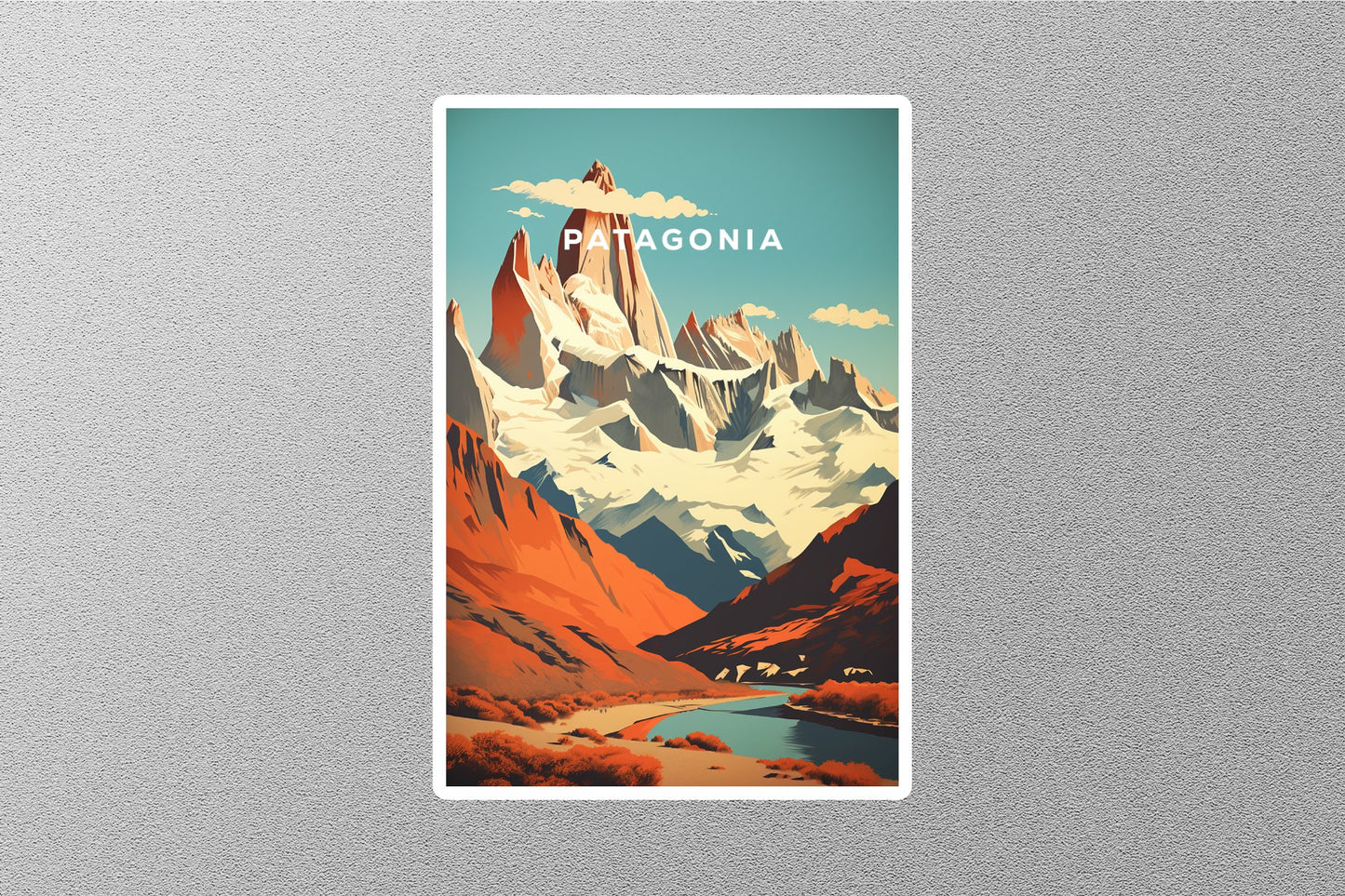 Wholesale Vintage Patagonia 2 Travel Sticker