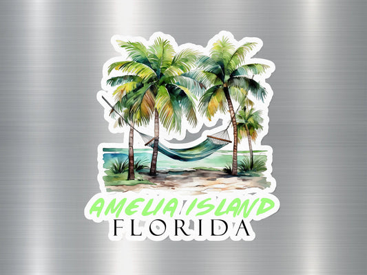 Wholesale Amelia Island Florida Hammock Sticker