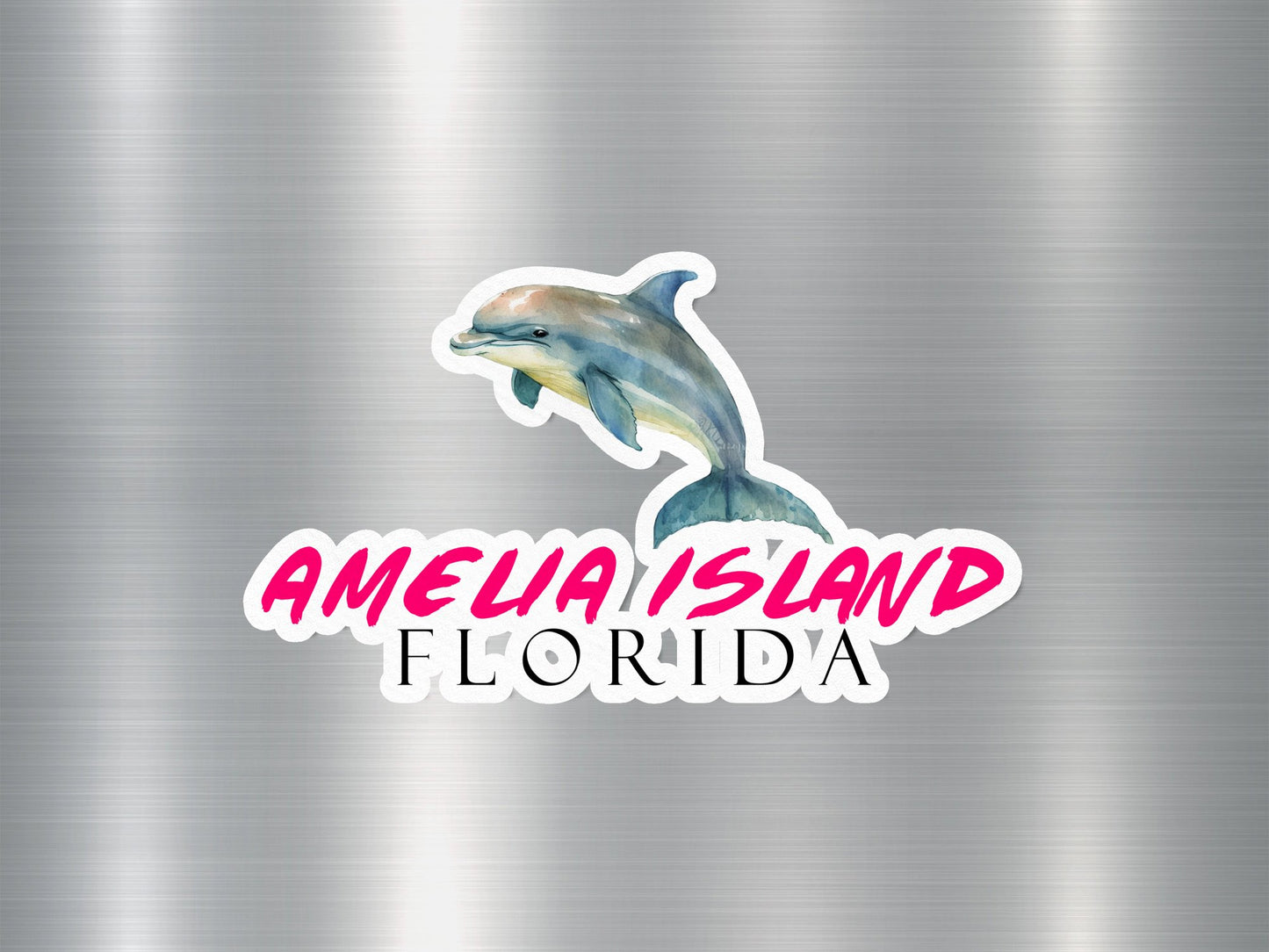 Wholesale Amelia Island Florida Dolphin Sticker