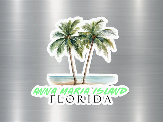 Wholesale Anna Maria Island Florida Palm Tree Sticker