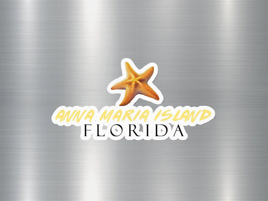 Anna Maria Island Florida Starfish Sticker