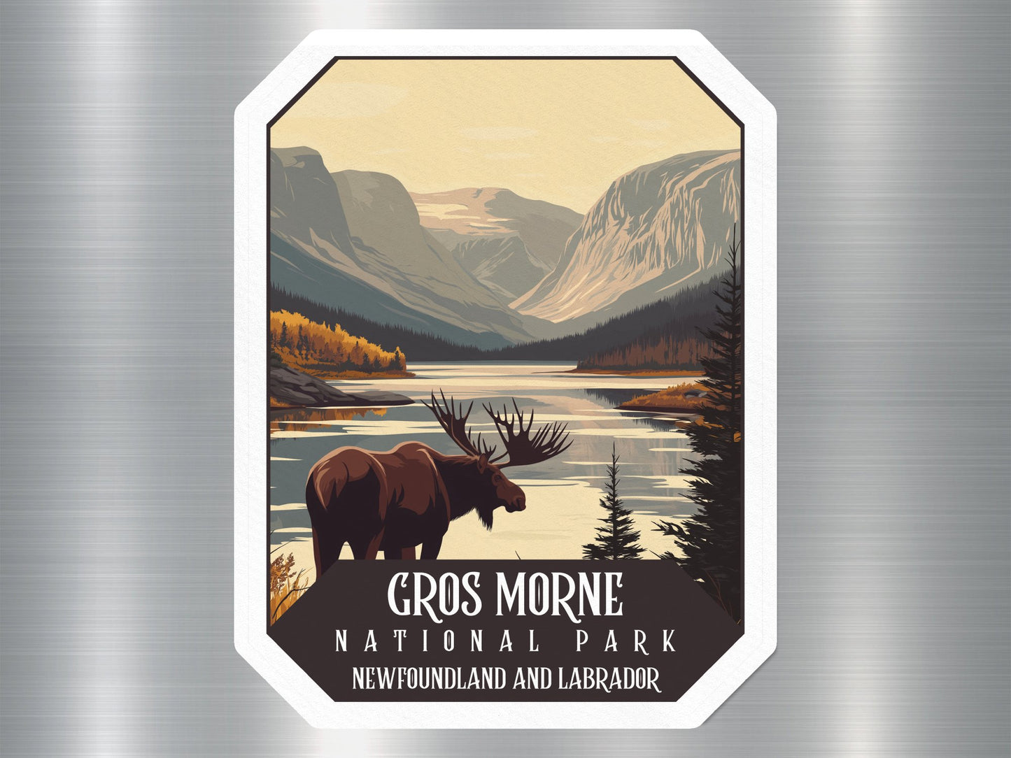 Gros Morne Canada National Park Sticker