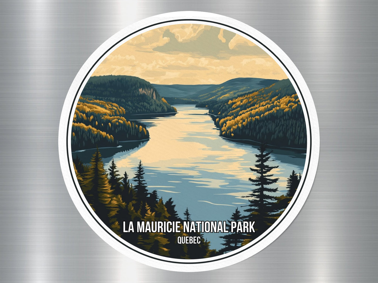 LA Mauricie Quebec Canada National Park Sticker