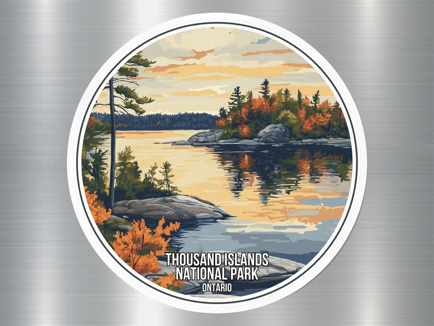 Thousand Island Ontario Canada National Park Sticker