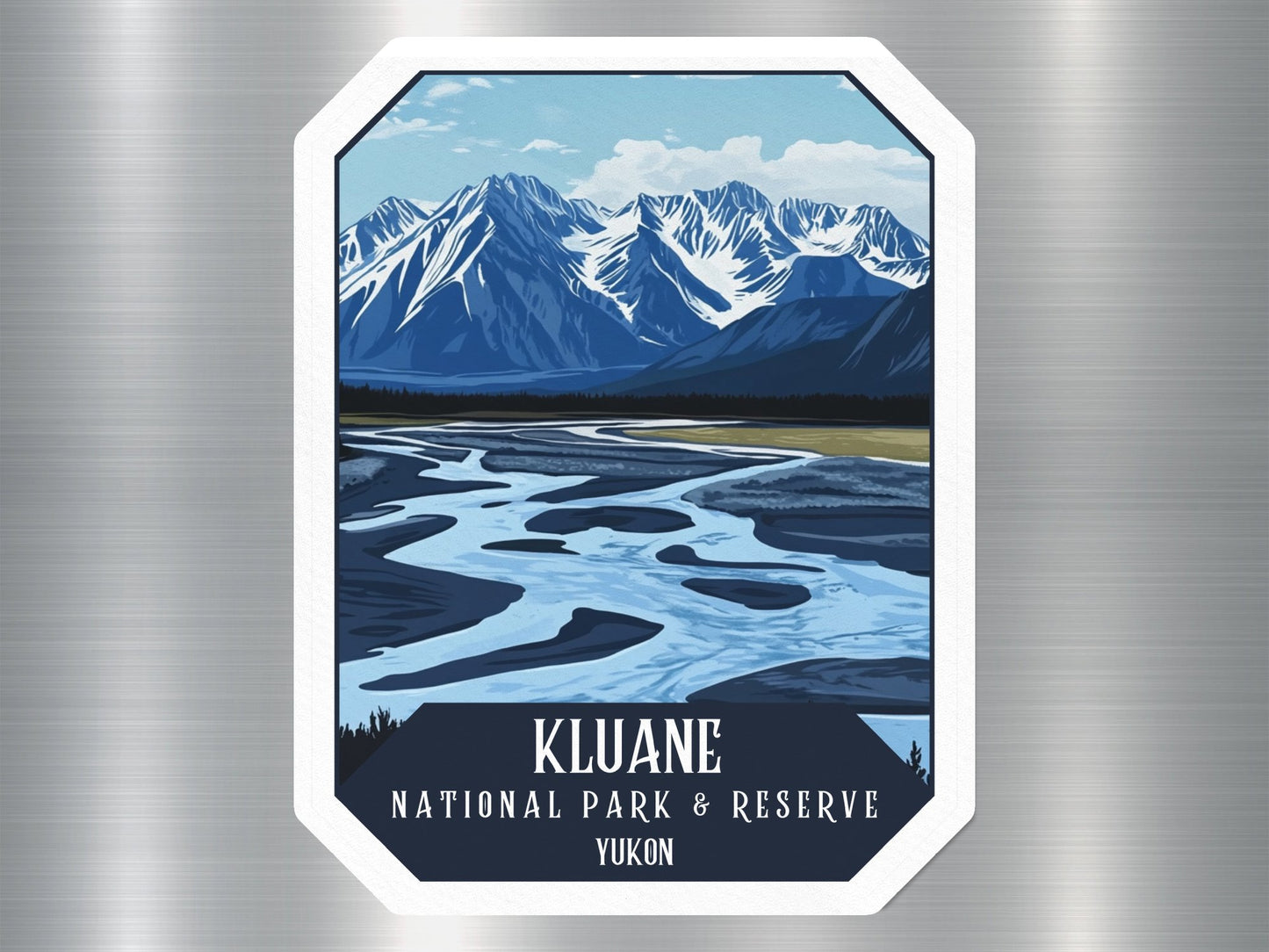 Kluane Canada National Park Sticker