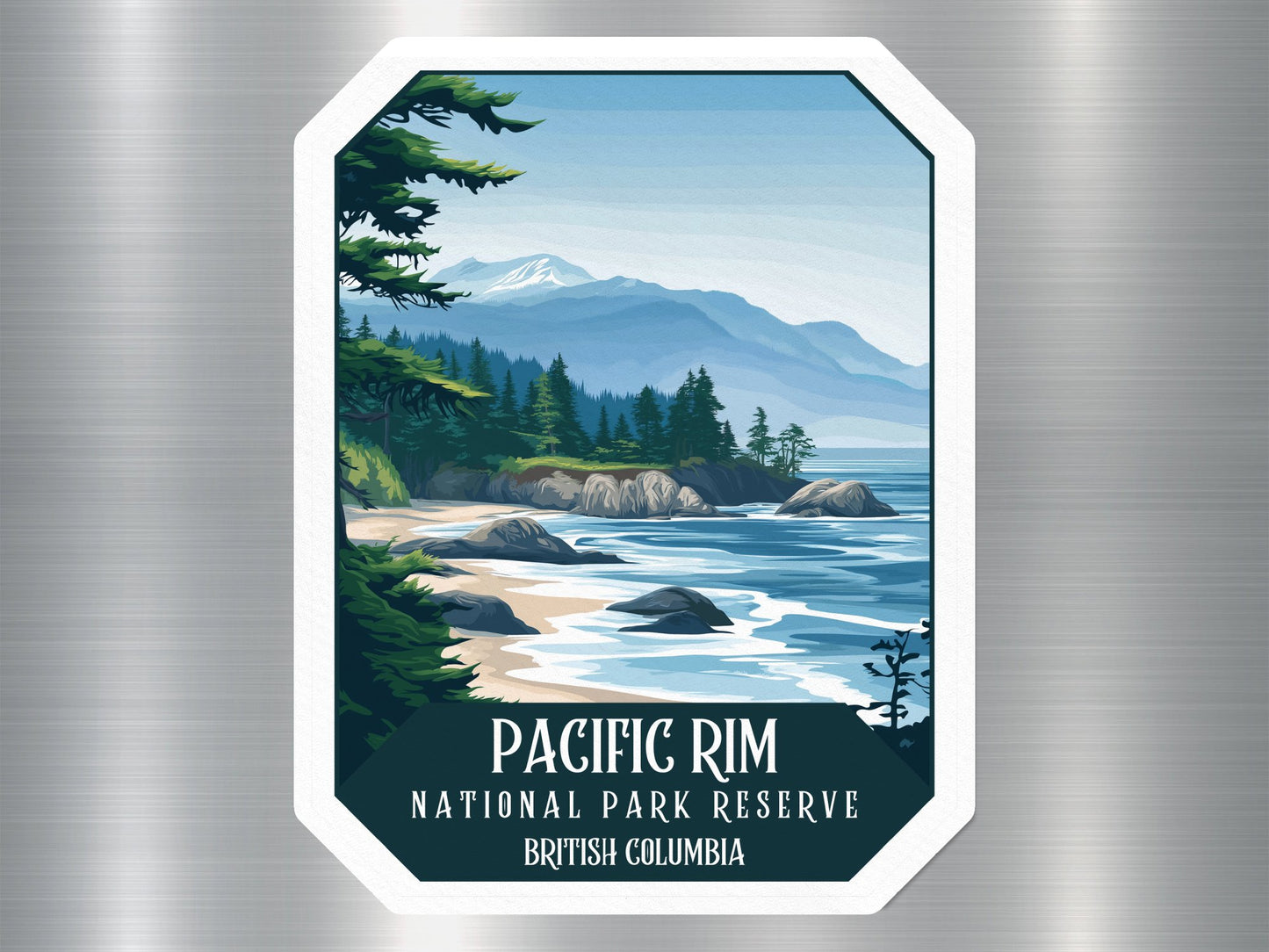 Pacific Rim Canada National Park Sticker