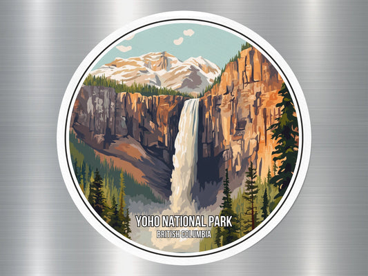 Yoho British Columbia Canada National Park Sticker