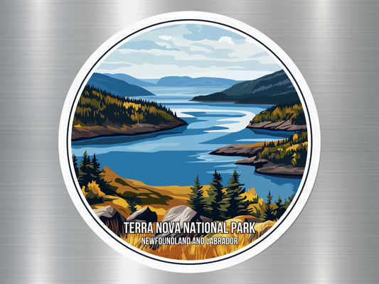 Terra Nova Newfoundland and Labrador Canada National Park Sticker