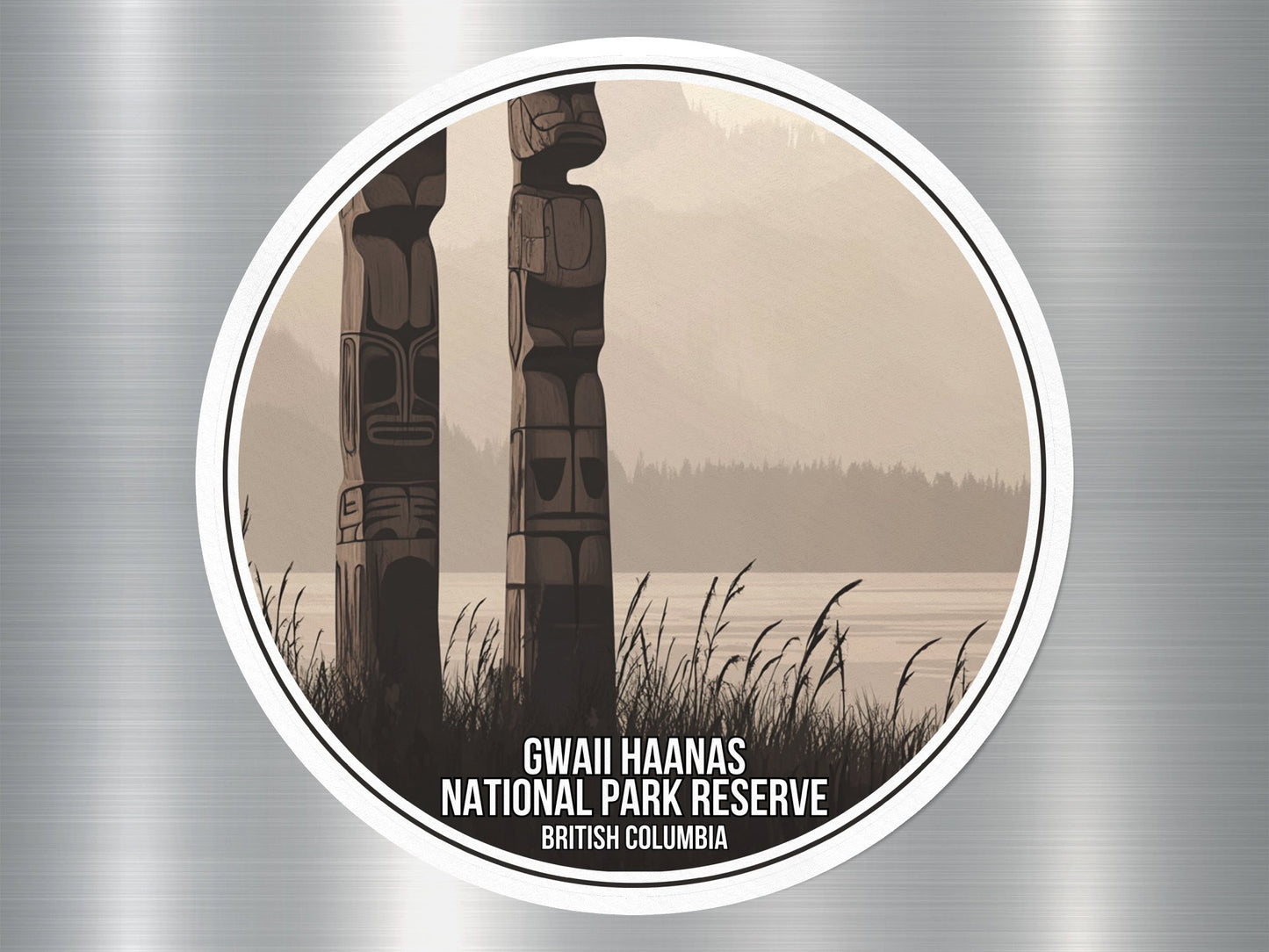 Gwaii Haanas British Columbia Canada National Park Sticker