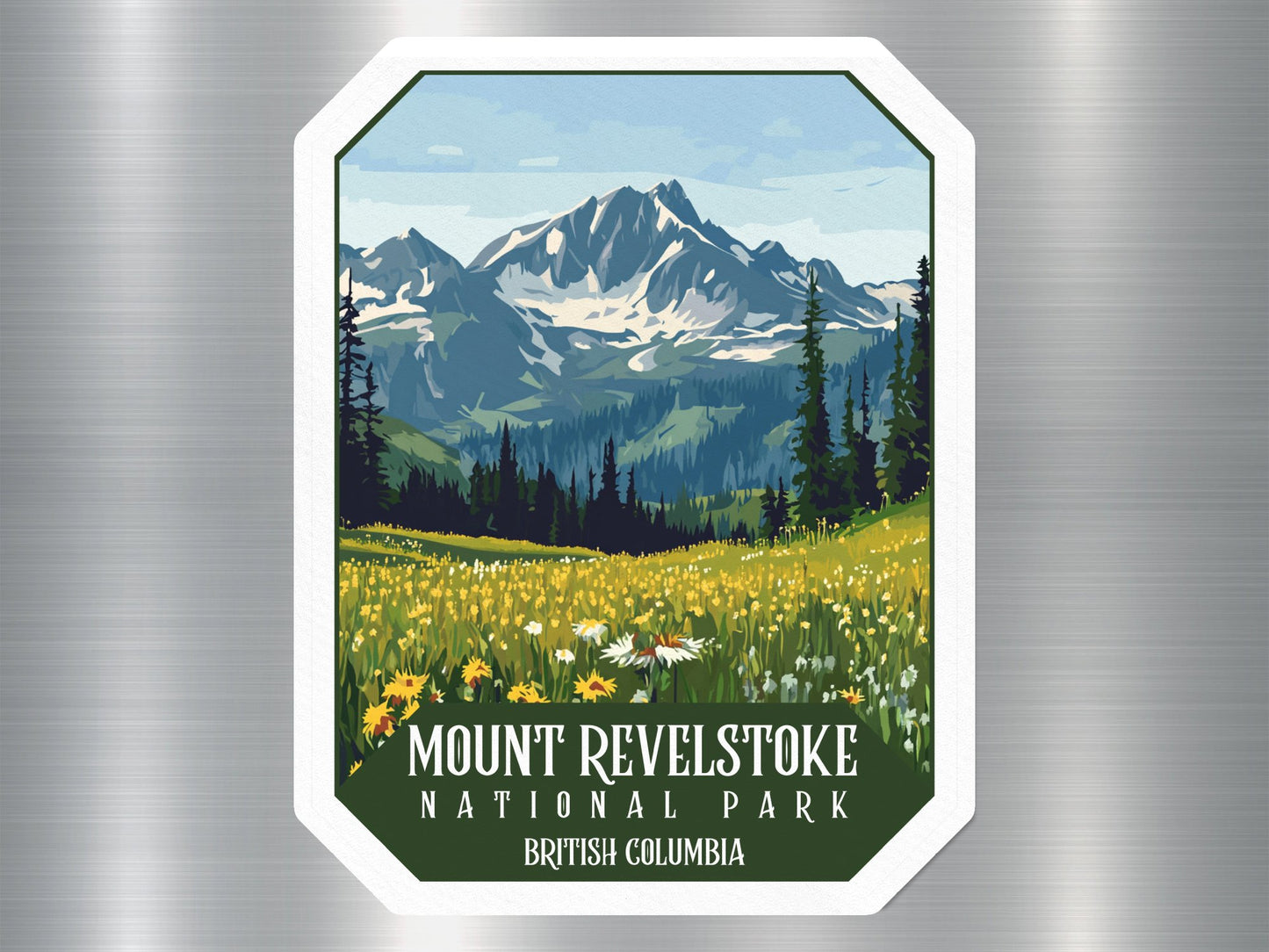 Mount Revelstoke Canada National Park Sticker