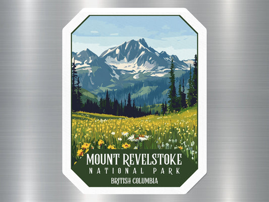 Mount Revelstoke Canada National Park Sticker