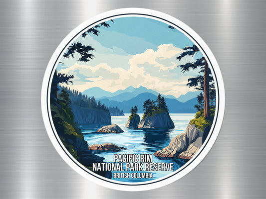 Pacific Rim British Columbia Canada National Park Sticker