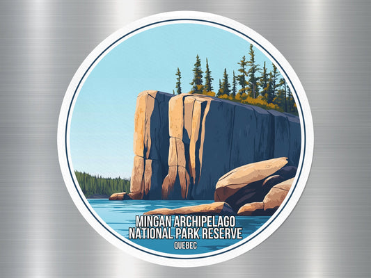 Mingan Archipelagos Quebec Canada National Park Sticker