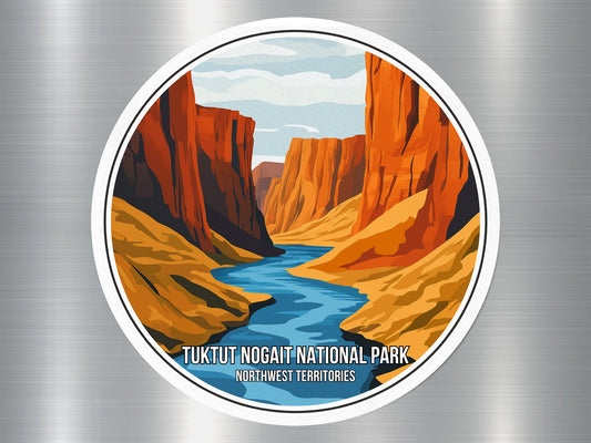 Tuktut Nogait Northwest Territories Canada National Park Sticker