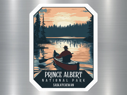 Prince Albert Canada National Park Sticker