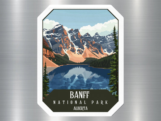 Banff Canada National Park Sticker