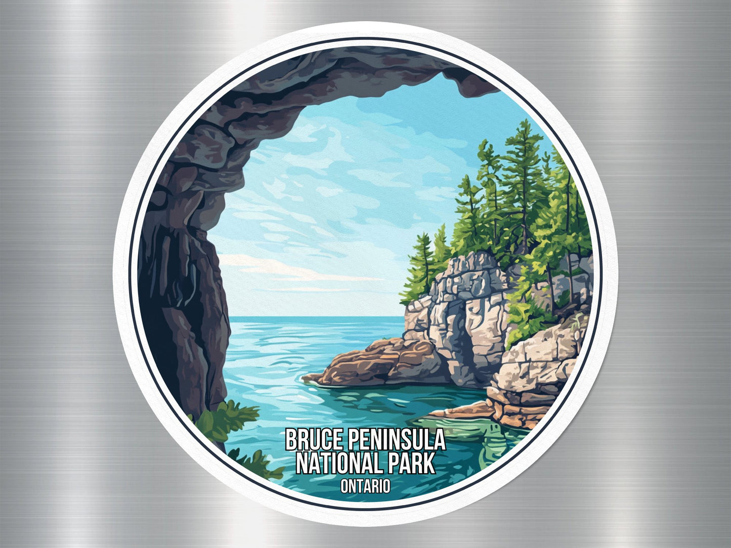 Bruce Peninsula Ontario Canada National Park Sticker