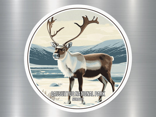 Qausuittuo Nunavut Canada National Park Sticker