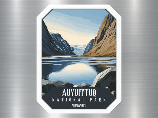 Auyuttuo Canada National Park Sticker