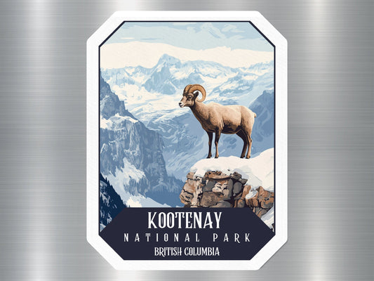 Kootenay Canada National Park Sticker