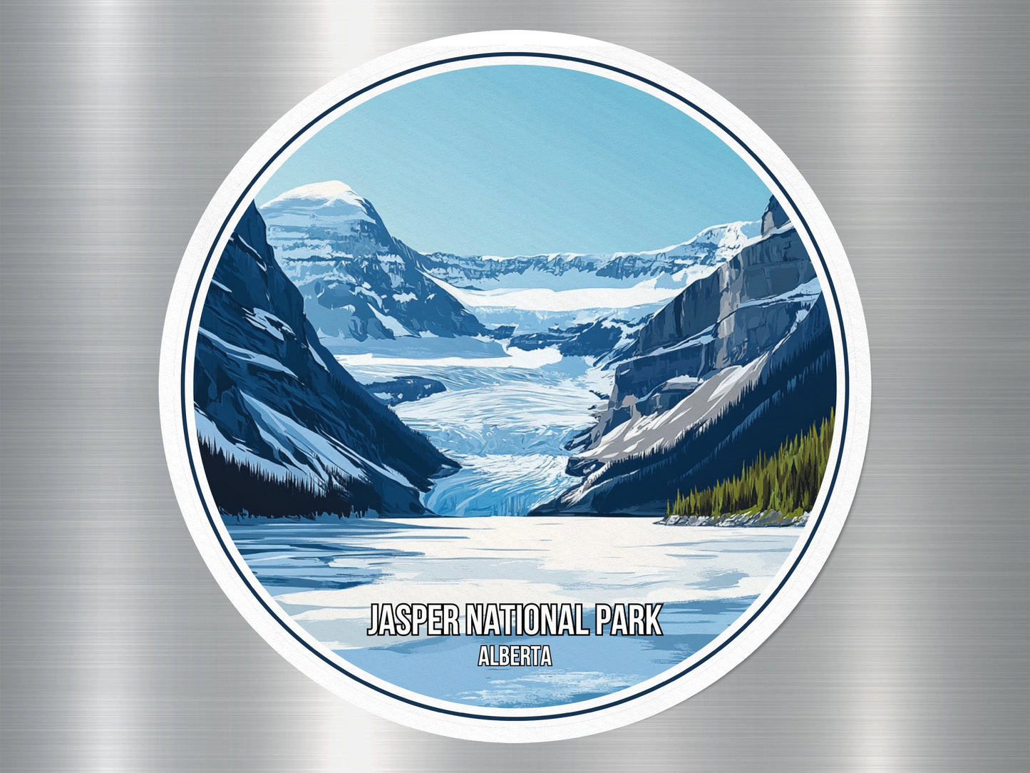 Jasper Alberta Canada National Park Sticker