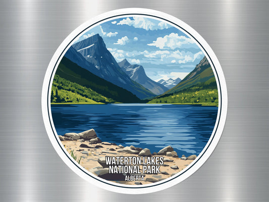 Waterston Lakes Canada National Park Sticker