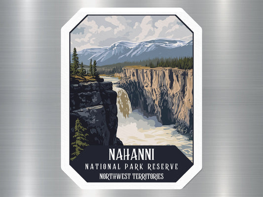 Nahanni Canada National Park Sticker