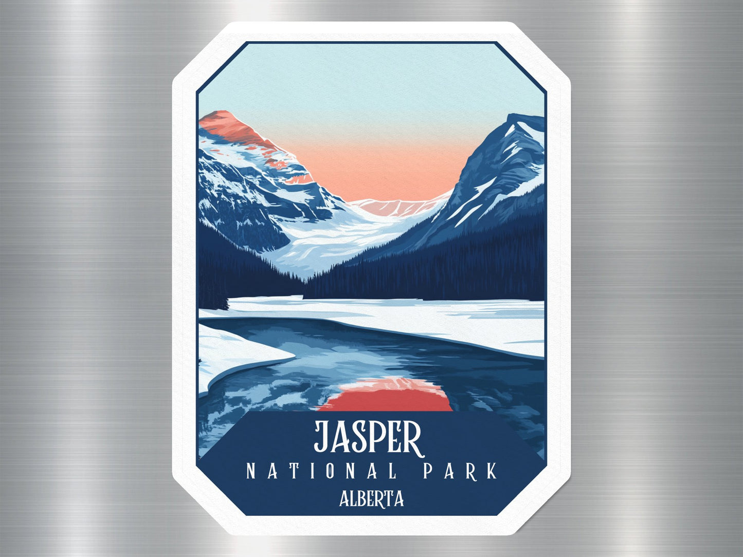 Jasper Canada National Park Sticker