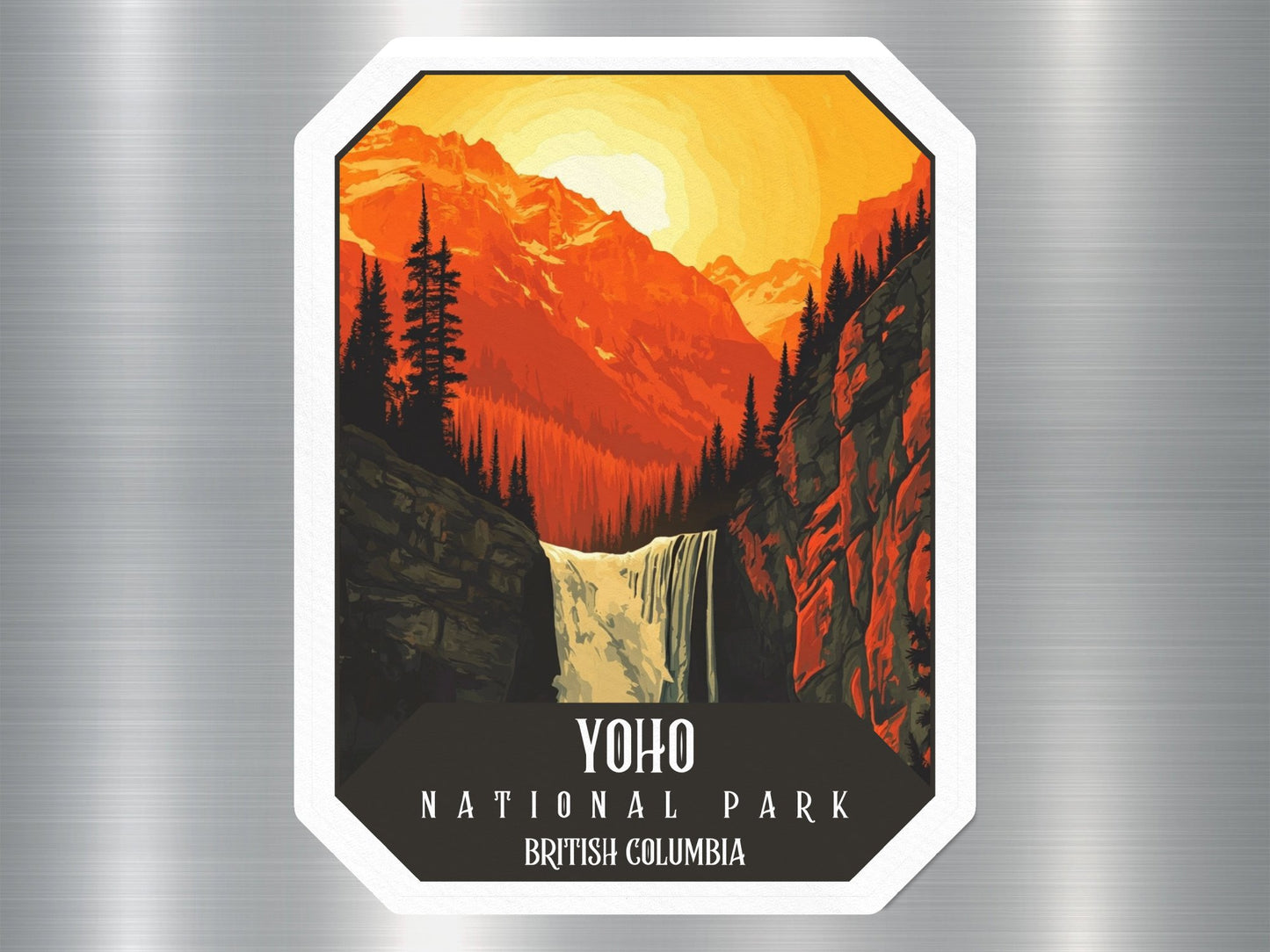 Yoho Canada National Park Sticker