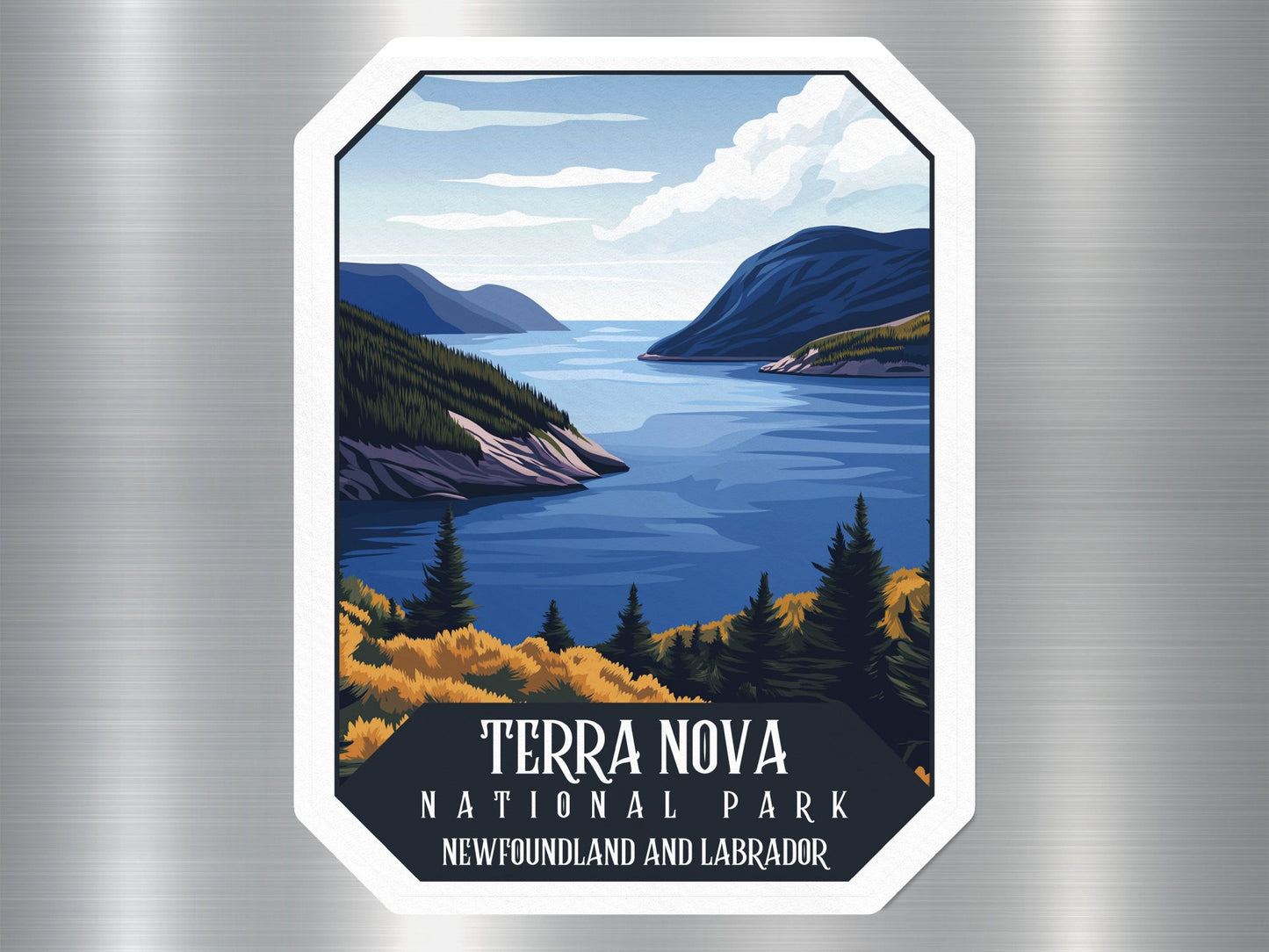 Terra Nova Canada National Park Sticker