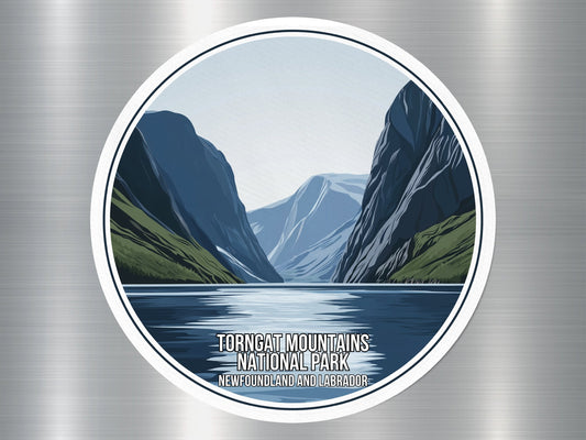 Torngat Mountain Newfoundland and Labrador Canada National Park Sticker