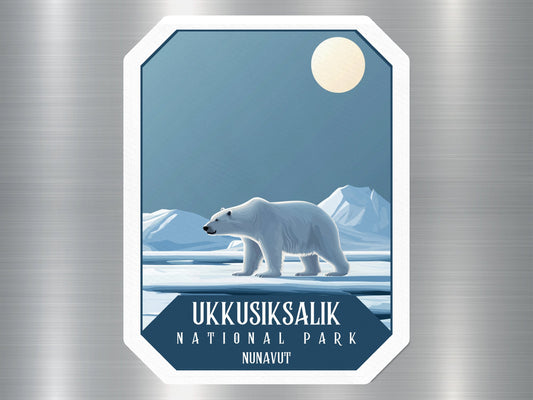 Ukkusiksalik Canada National Park Sticker