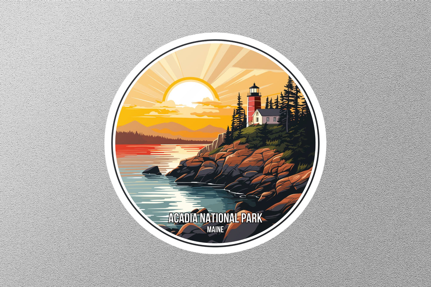 Acadia National Park Sticker